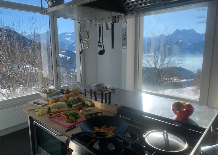 别墅 Belle Maison Au Coeur Des Alpes *